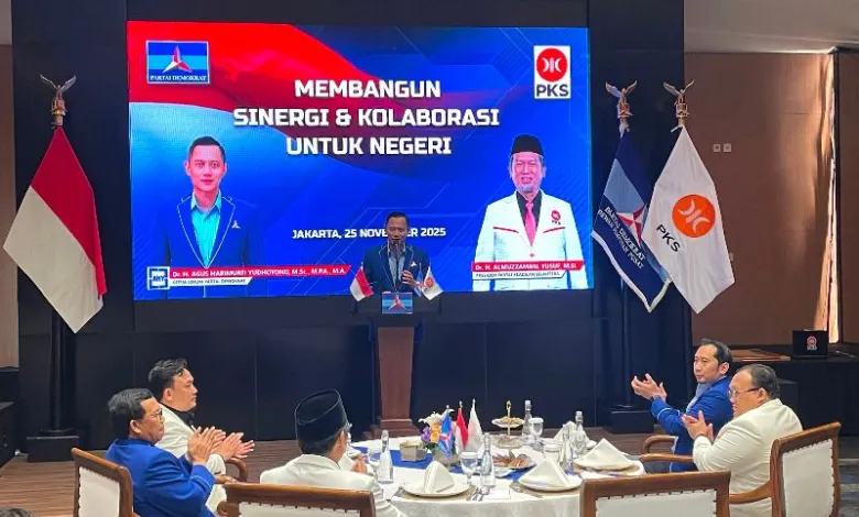 Bertemu PKS, AHY Kenang Dinamika Kerja Sama di Tim 8 Jelang Pilpres 2024