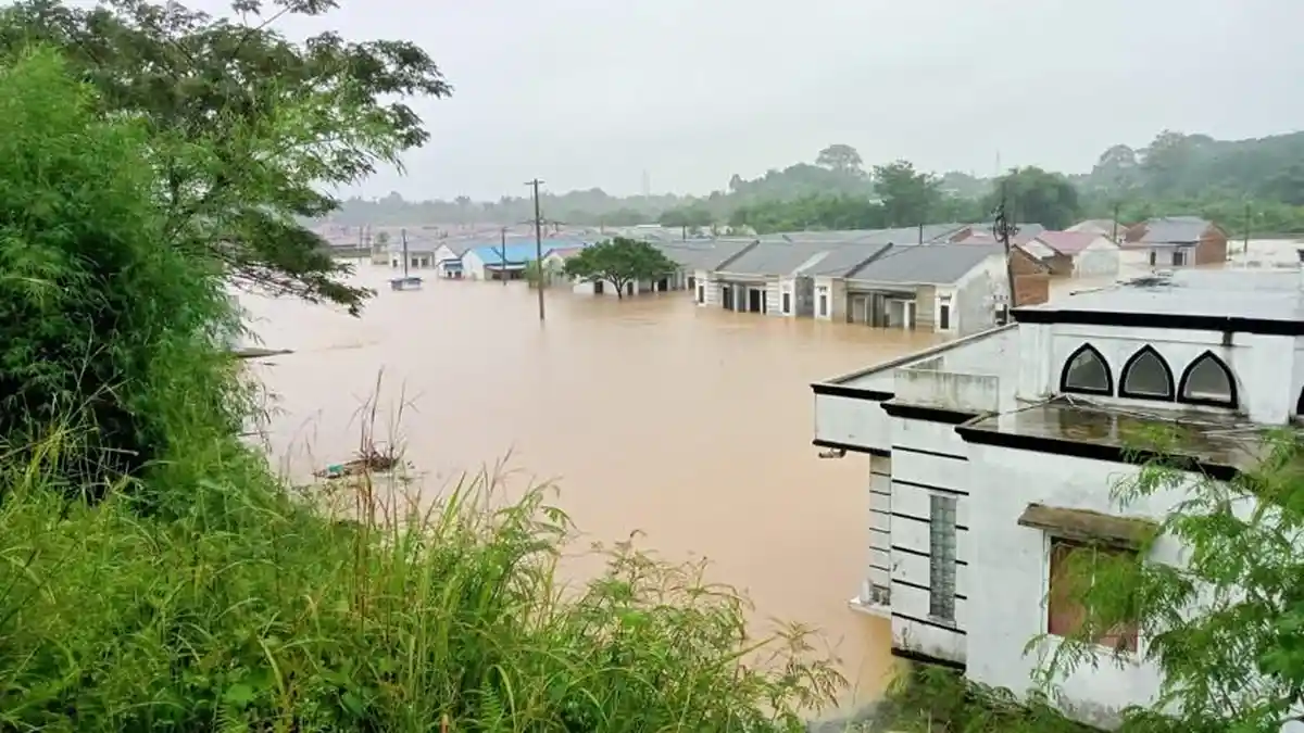 Banjir di Deli Serdang Rendam Puluhan Ribu Rumah Warga