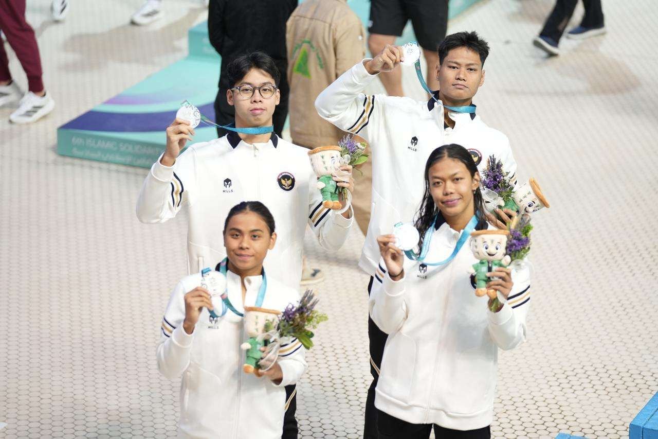 Tim Renang Indonesia Sukses Raih Medali Perak di ISG 2025