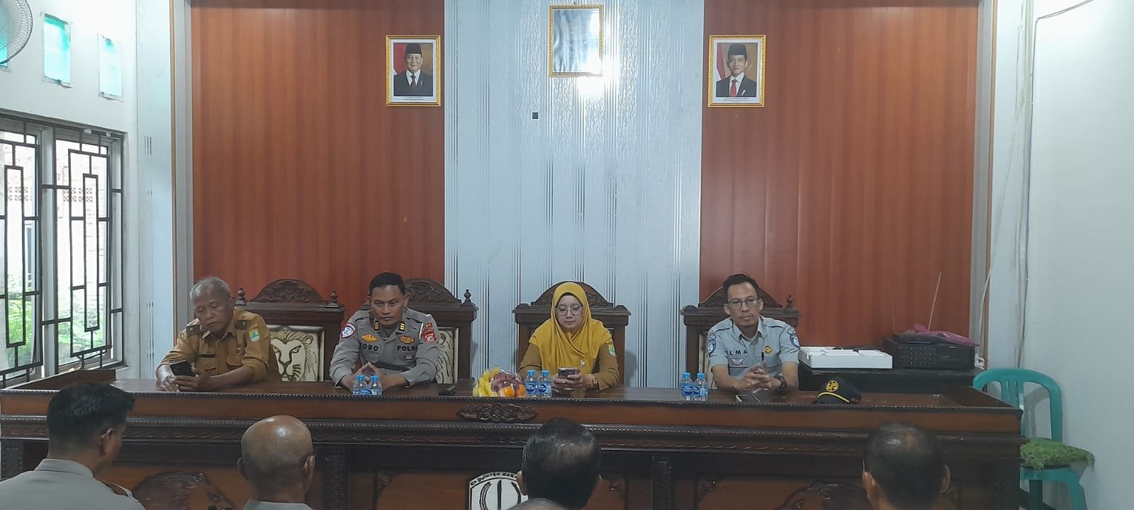 Jasa Raharja Karawang Hadiri Asistensi Kampung Tertib Lalu Lintas Di Desa Pasirtanjung