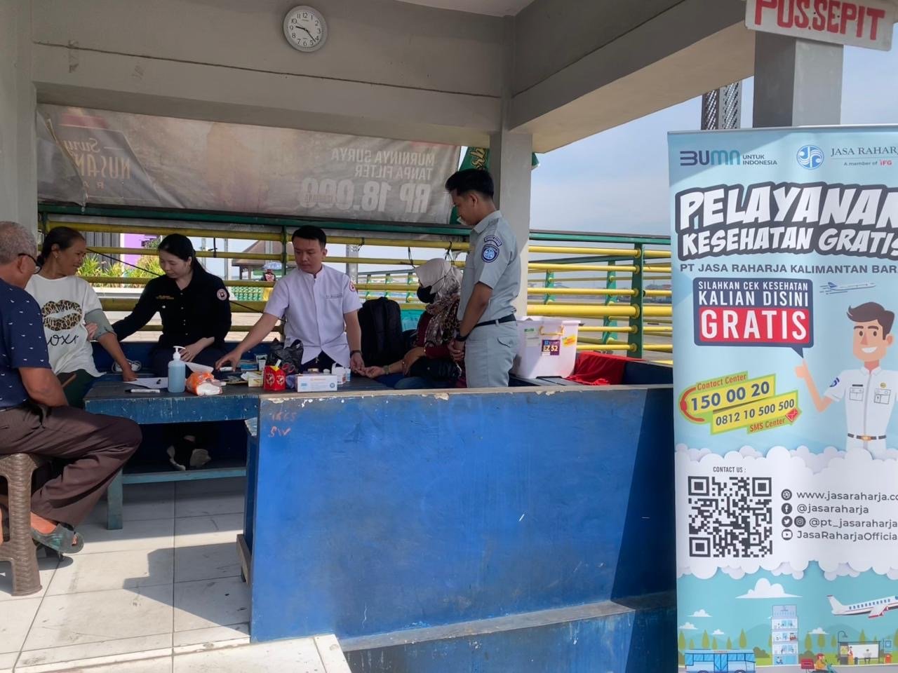 Jasa Raharja Kalbar Laksanakan Kegiatan MUKL di Pelabuhan Seng Hie Pontianak