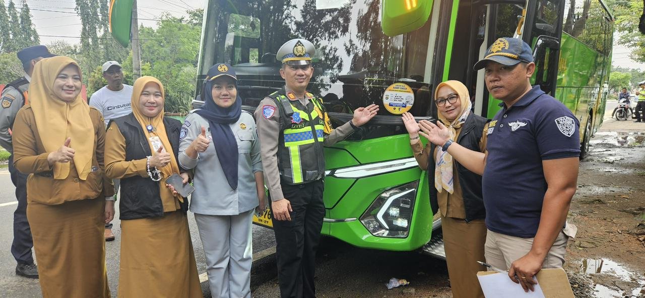 Jasa Raharja Bersama Instansi Terkait Gelar Razia Gabungan dan Rampcheck di Kota Metro