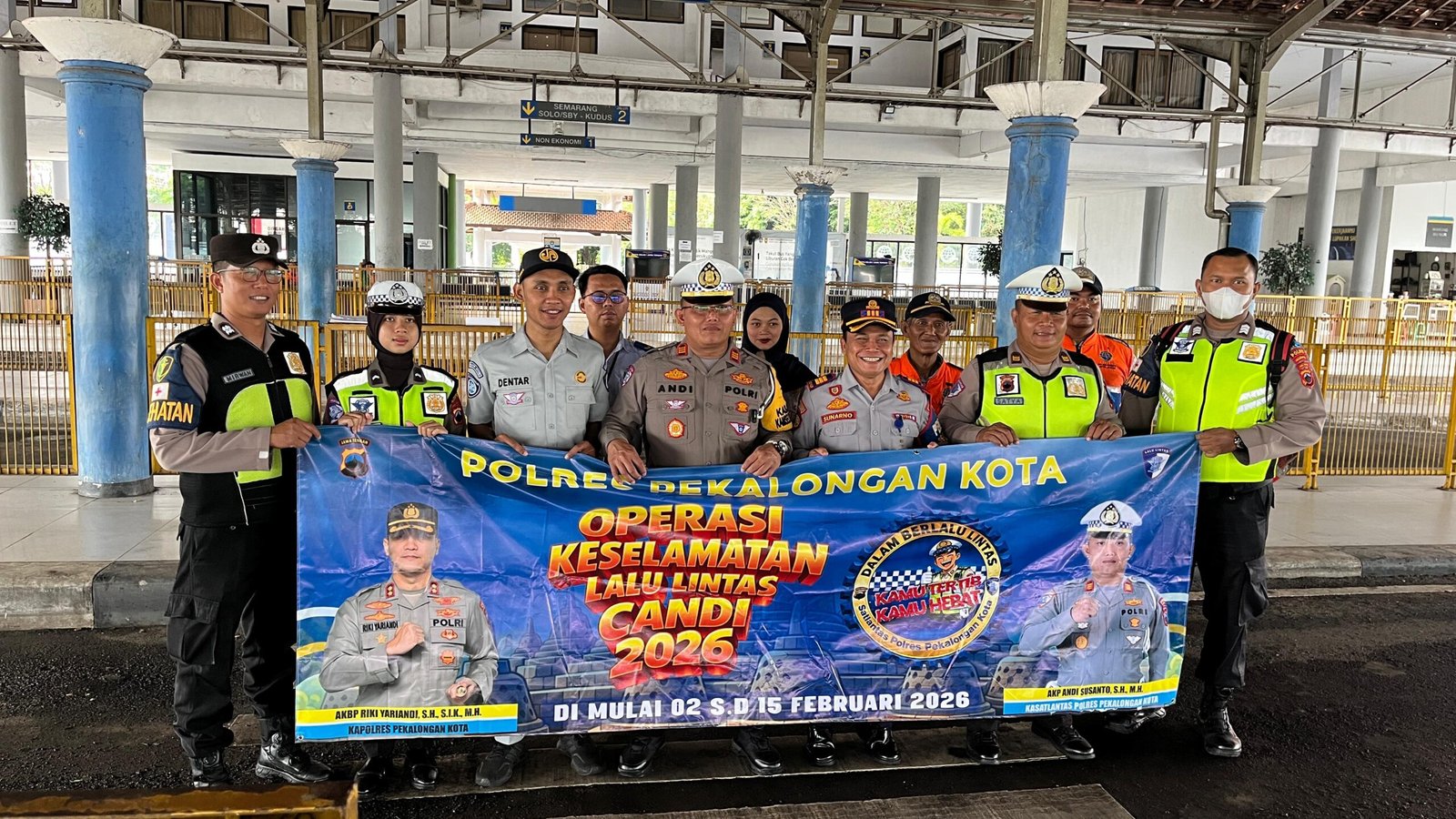 Jamin Keselamatan Penumpang, Jasa Raharja Pekalongan Bersama Tim Gabungan Gelar Ramp Check di Terminal Kota