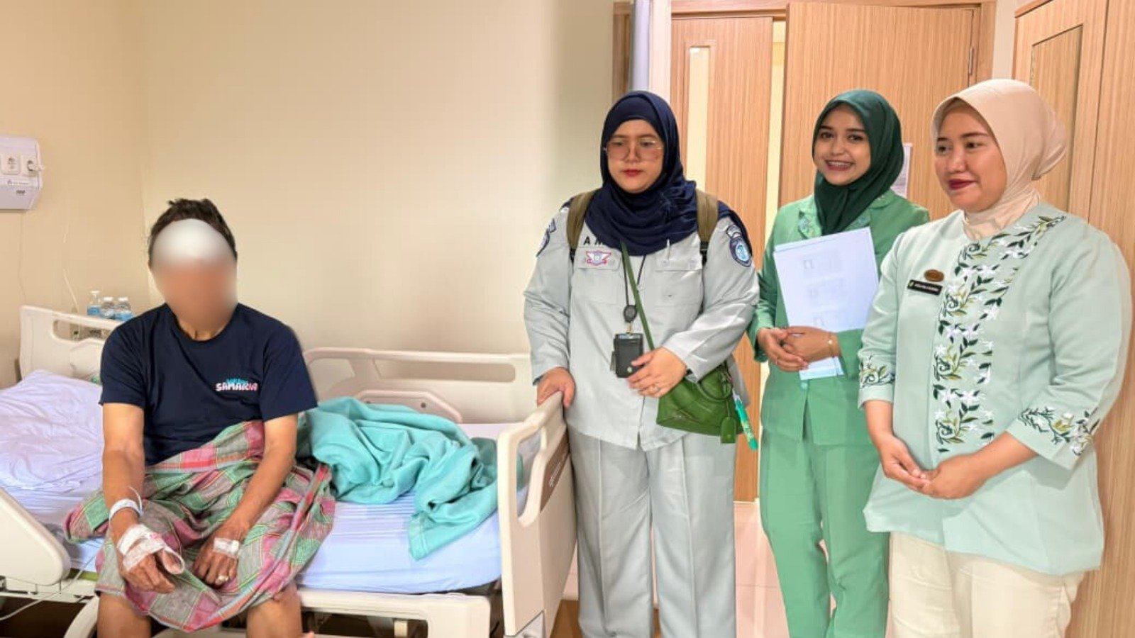 Pastikan Hak Korban Terpenuhi, Jasa Raharja Bogor Lakukan Kunjungan Korban Kecelakaan Lalu Lintas di Rumah Sakit