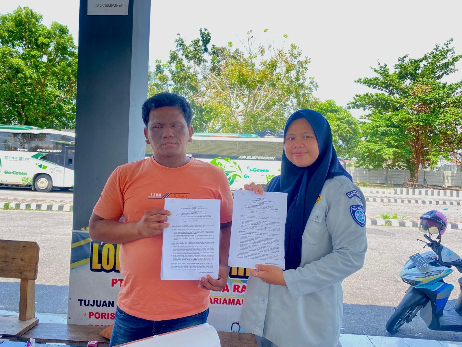 Jasa Raharja Sumbar dan PO AlHijrah Teken MoU di Pariaman, Perkuat Perlindungan Penumpang Angkutan Umum