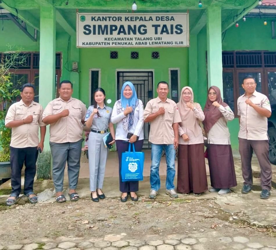 Tim Pembina Samsat Pali, Gencar Sosialisaikan Program ke Samsatan di Kantor Desa Kab. Pali