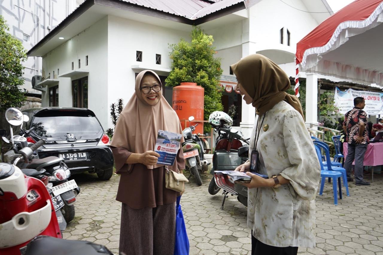 Selain Sembako Bersubsidi, Masyarakat Juga Mendapat Edukasi Keselamatan dari Jasa Raharja Kalsel