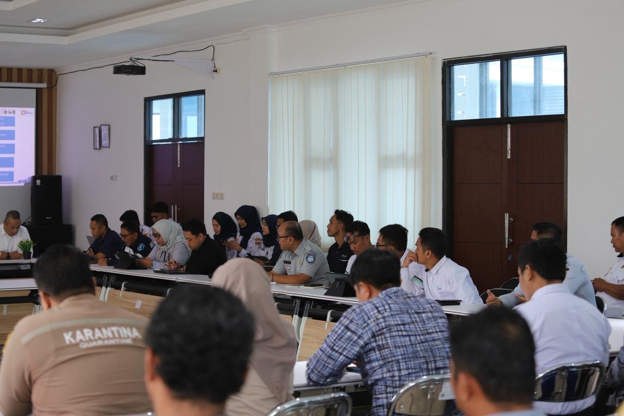 Perkuat Koordinasi Angkutan Laut Lebaran, Jasa Raharja Kalsel Hadiri Rapat koordinasi KSOP