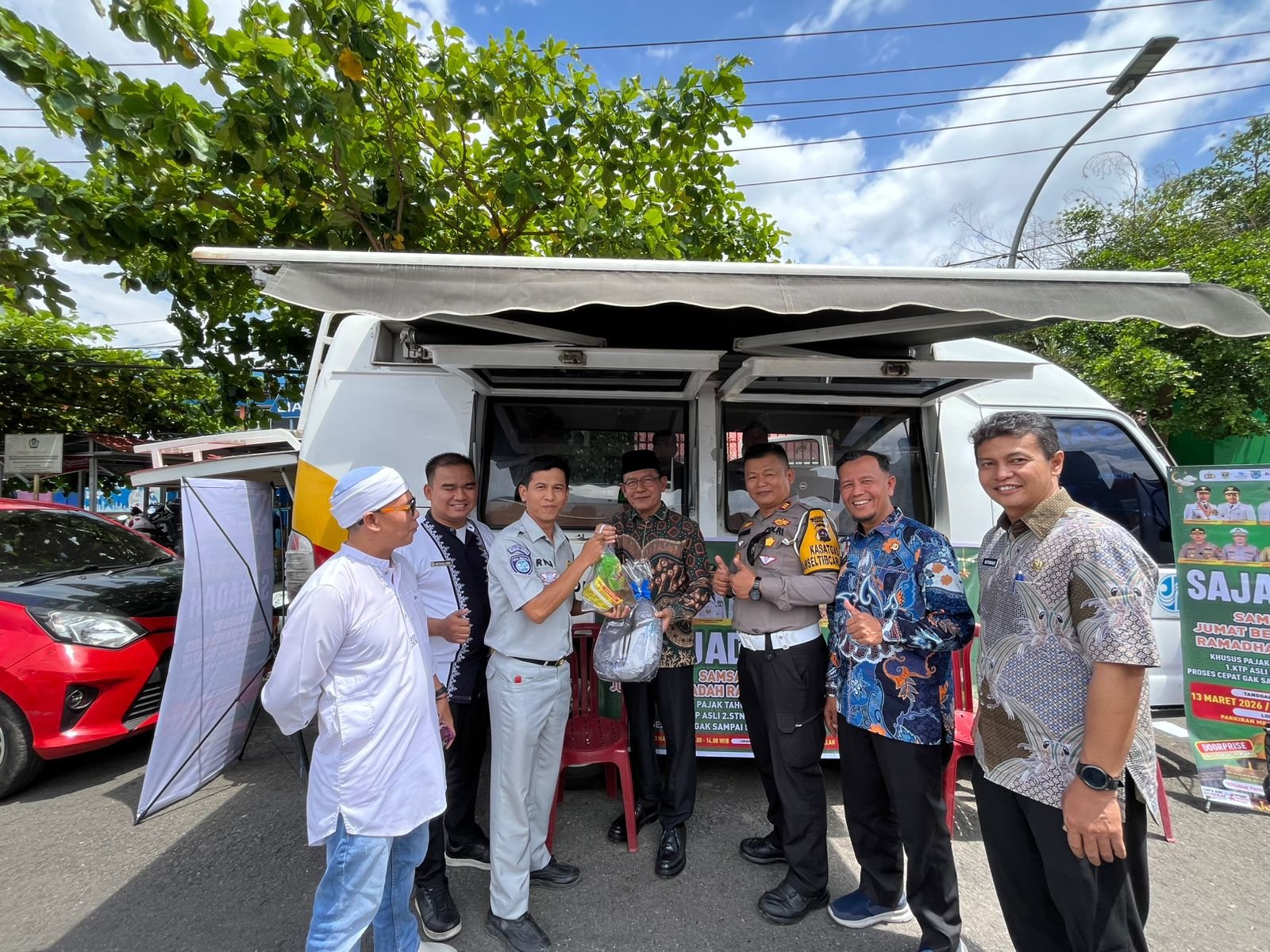 Jasa Raharja Sumatera Barat Dukung Program SAJADAH Samsat di Sejumlah Daerah, Permudah Layanan Pajak Kendaraan bagi Masyarakat