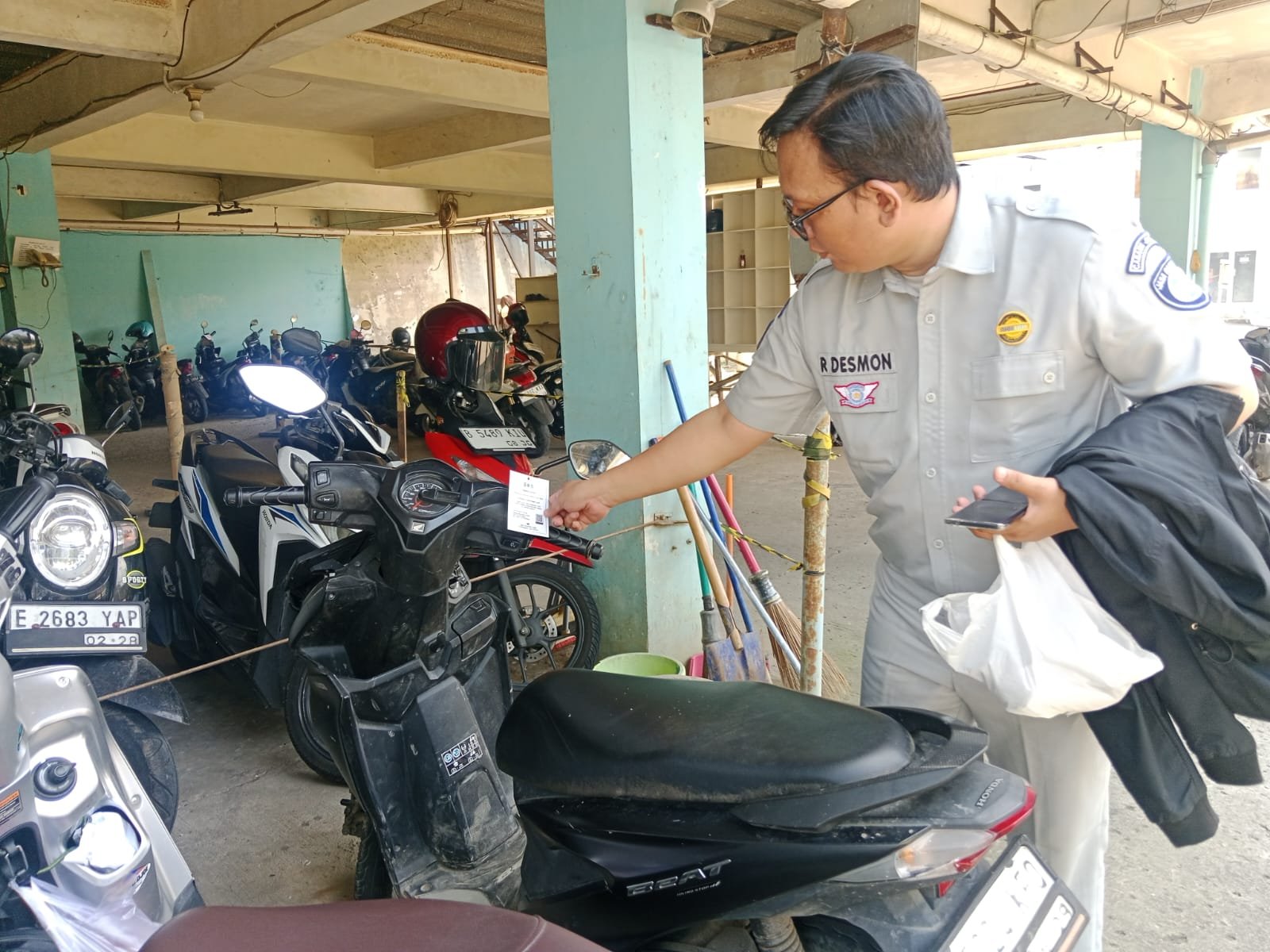 Jasa Raharja Bekasi Turun ke Jalan, Sisir Kepatuhan Pajak Kendaraan Bermotor