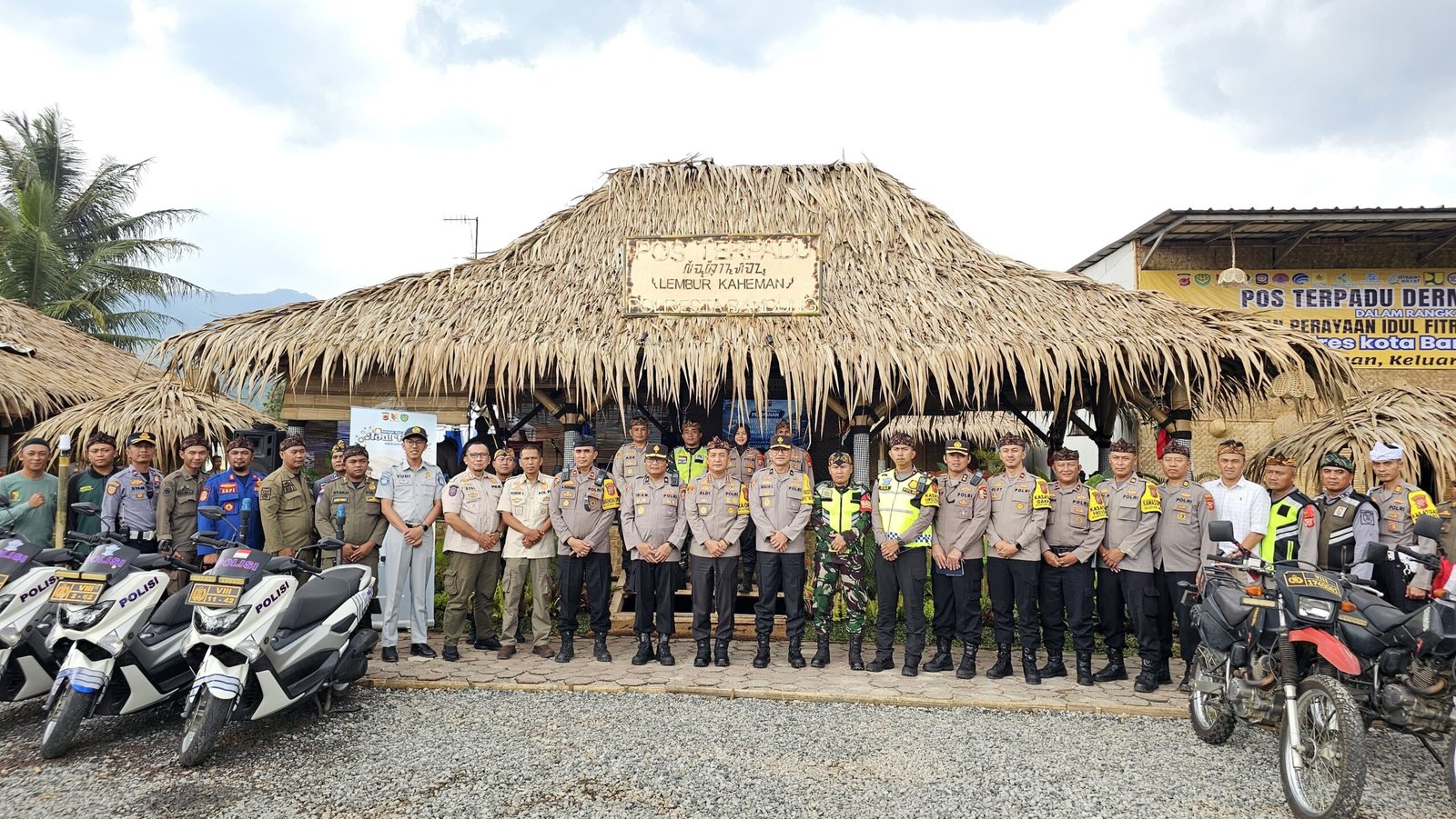 Jasa Raharja Bersama Mitra Siaga Pos Pelayanan Terpadu di Jalur Nagreg Dukung Arus Mudik dan Balik 2026