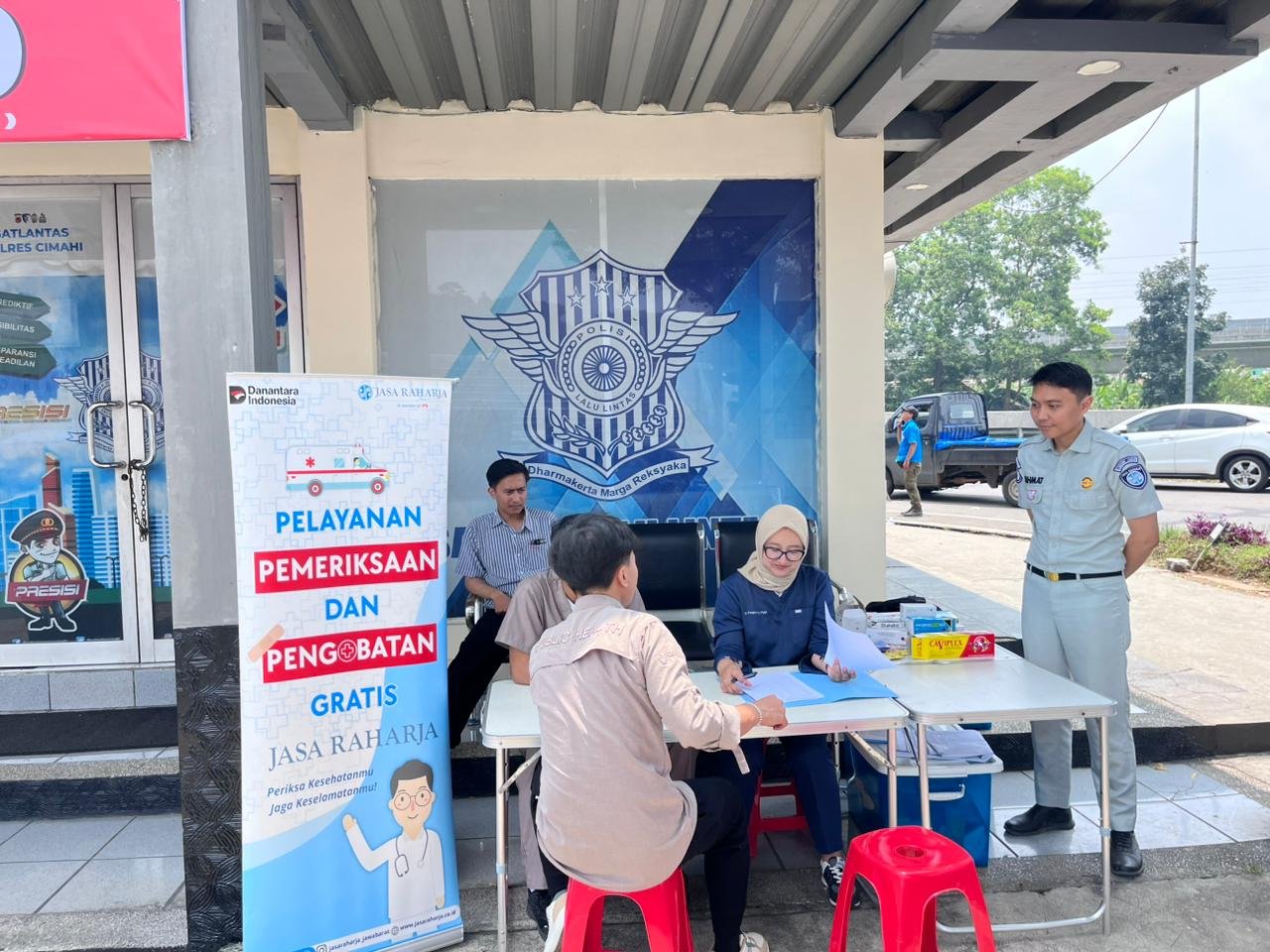 Jasa Raharja Jabar Gelar Pengobatan Gratis MUKL di Sejumlah Titik Strategis Selama Arus Mudik Lebaran 2026