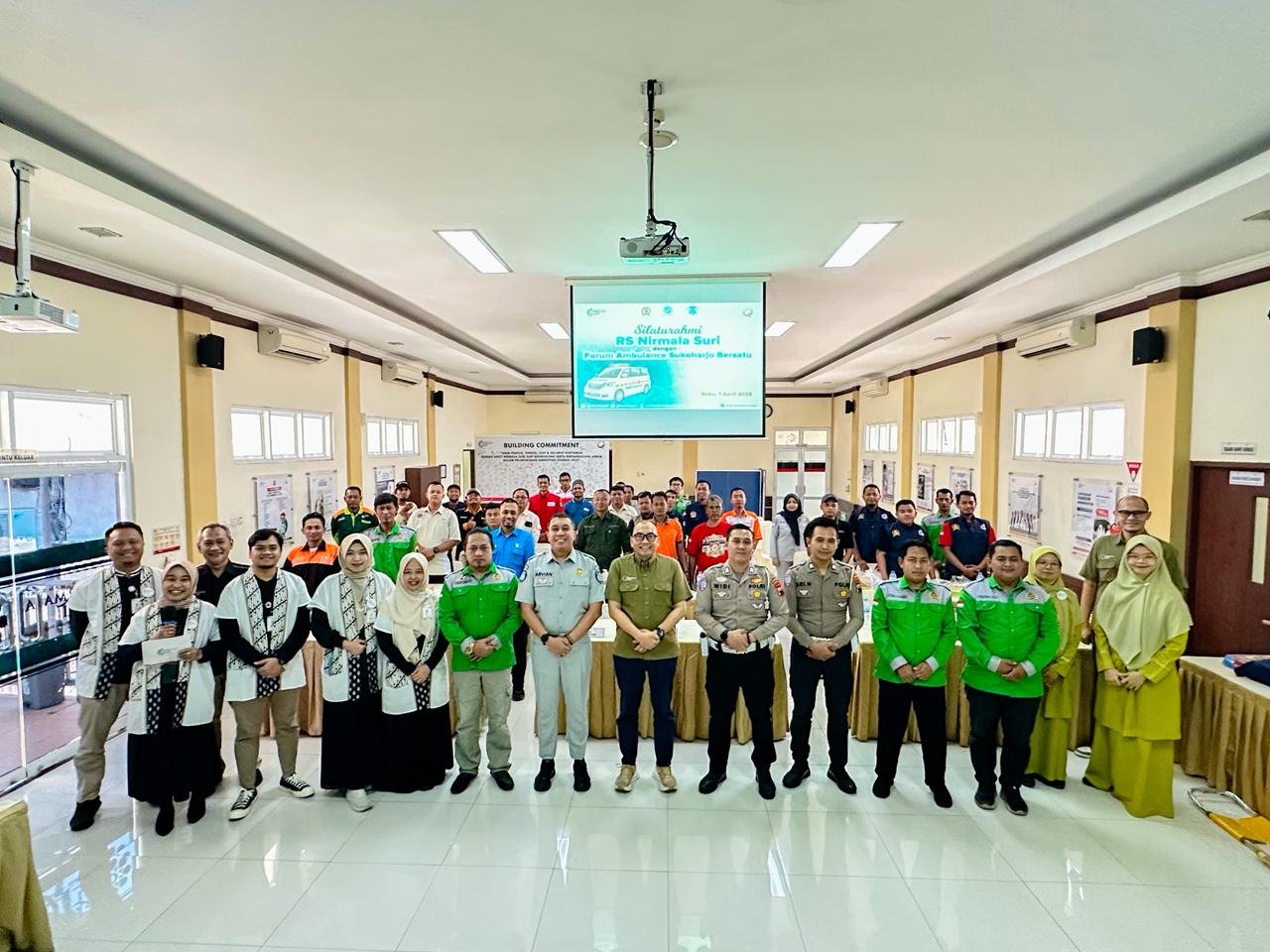 Jasa Raharja Sukoharjo Bersama Satlantas Polres Sukoharjo Gelar Sosialisasi Keselamatan Berlalu Lintas Bagi Driver Ambulans