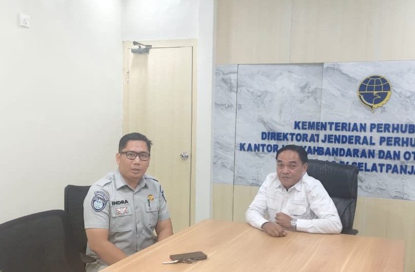 Jasa Raharja Dumai Koordinasi dengan KSOP Selat Panjang Bahas Keselamatan Penumpang Kapal