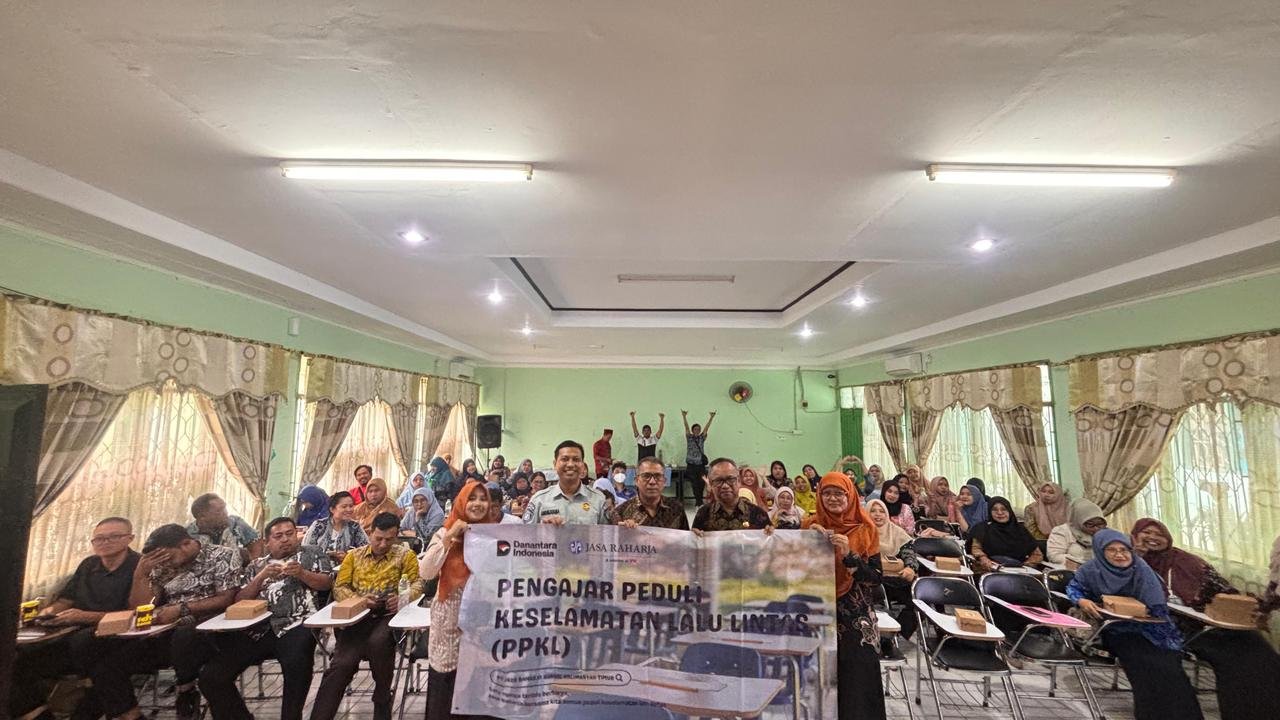 Tekan Risiko Kecelakaan Pelajar, PT Jasa Raharja Kanwil Kalimantan Timur Dorong Peran Guru di SMPN 11 Balikpapan Utara
