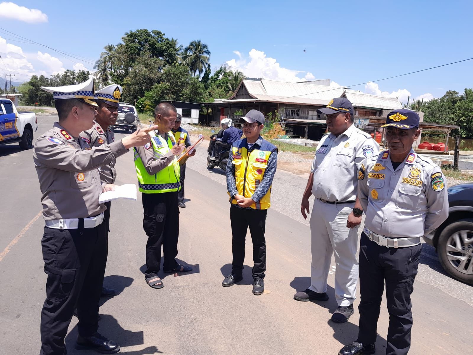 Sinergi Keselamatan, Jasa Raharja Palopo dan Instansi Gelar Survey Harkamtibmas di Wilayah Kab. Luwu Timur