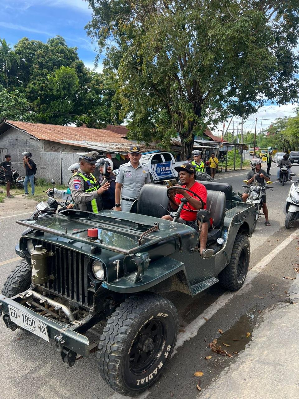 Perkuat Kepatuhan Berkendara dan Perlindungan Dasar, Jasa Raharja Dukung Operasi Gabungan di Waingapu