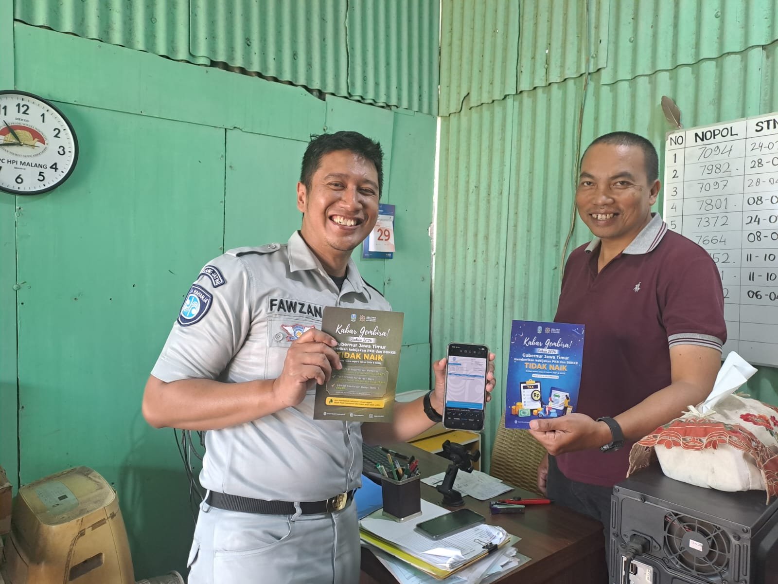 Tingkatkan Kepatuhan Pajak Kendaraan, Jasa Raharja Malang Laksanakan Kunjungan ke PT Sitondi Sentosa Utama dan PT Pusaka Jaya Wisata