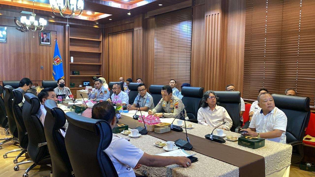 Jasa Raharja Semarang Bersama Instansi Terkait Gelar Rapat Forum Lalu Lintas Guna Penanganan Blackspot Silayur Ngaliyan Kota Semarang