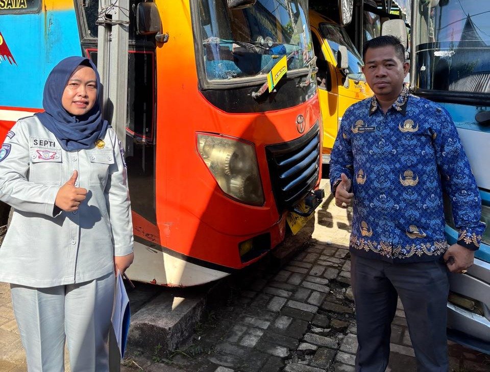 Jasa Raharja Bengkulu Tengah Laksanakan CRM-DTD kepada Operator Angkutan Umum