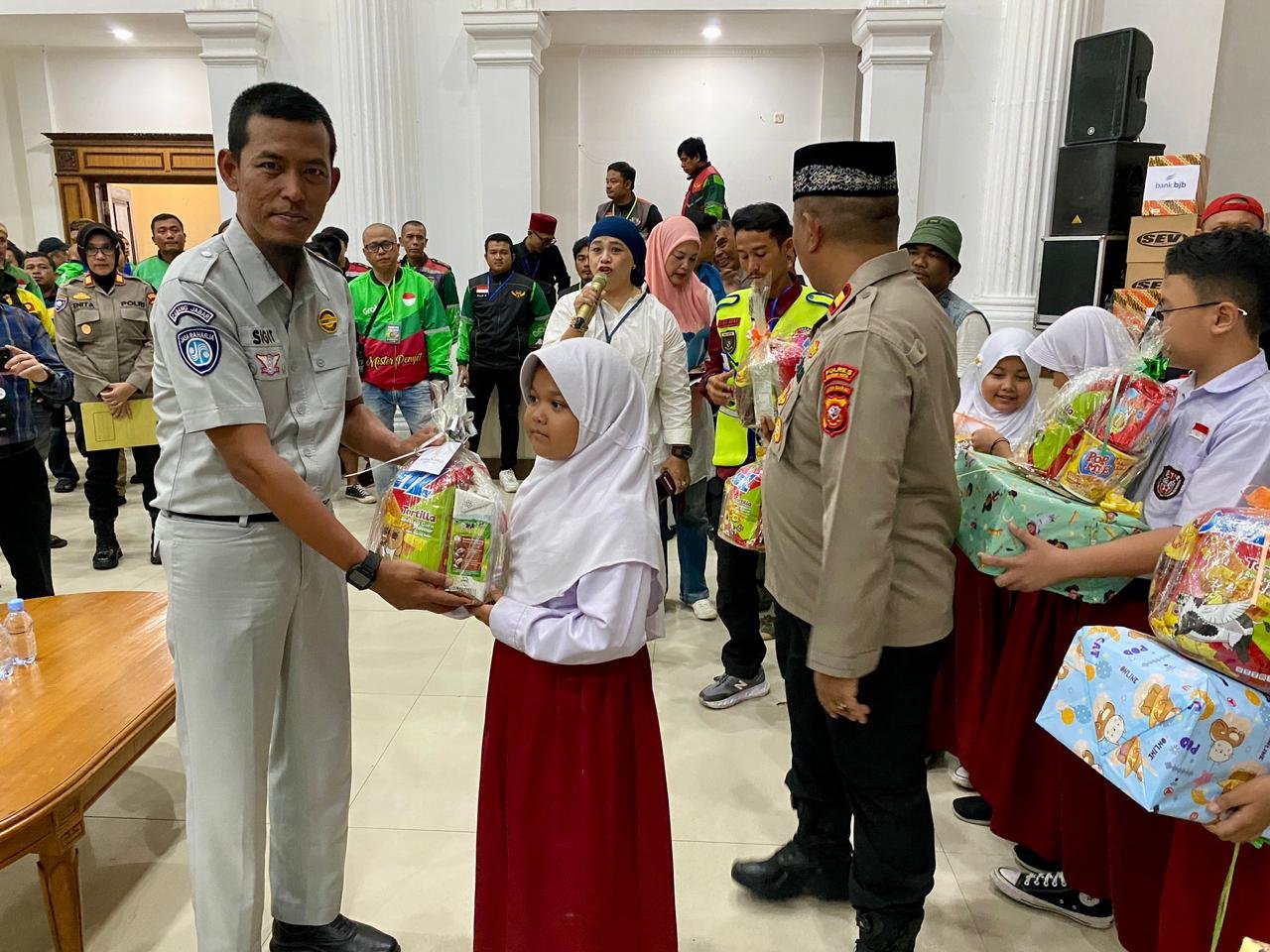 Jasa Raharja Cabang Sukabumi Hadiri Halal Bihalal dan Silaturahmi Ojol Sukabumi Ngahiji 2026, Perkuat Sinergi dan Kamtibmas