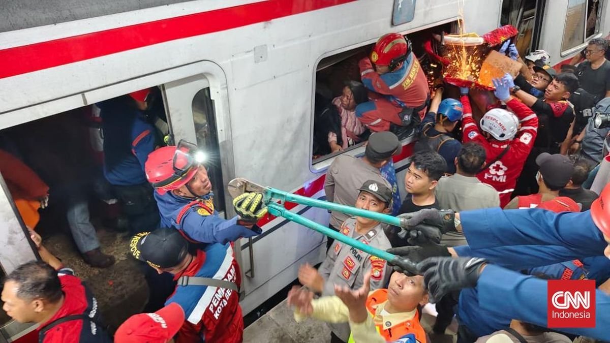 Update Tabrakan Kereta di Bekasi Timur: Korban Tewas 7 Orang, 81 Luka