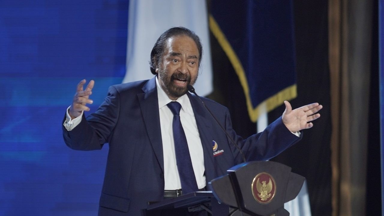 Surya Paloh Tegaskan Tidak Ada Rencana Merger NasDem dan Gerindra