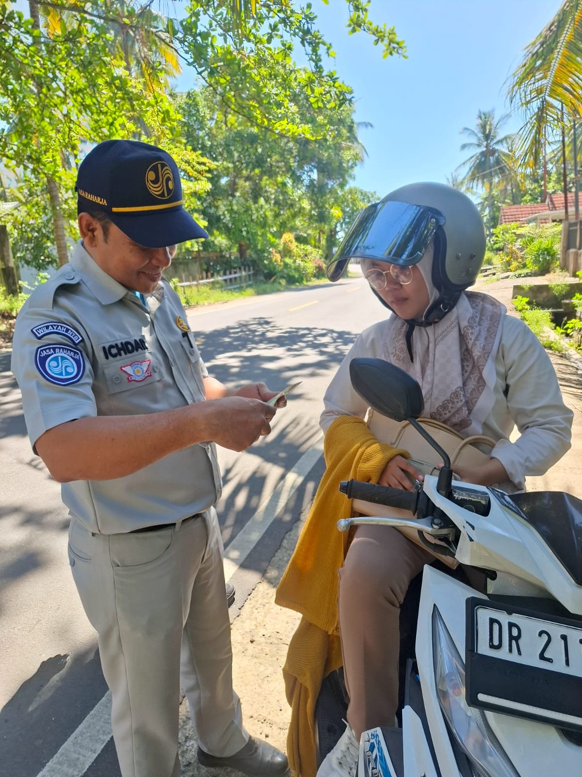 Operasi Gabungan di Lombok Utara, Jasa Raharja Dorong Kesadaran Tertib Administrasi Kendaraan