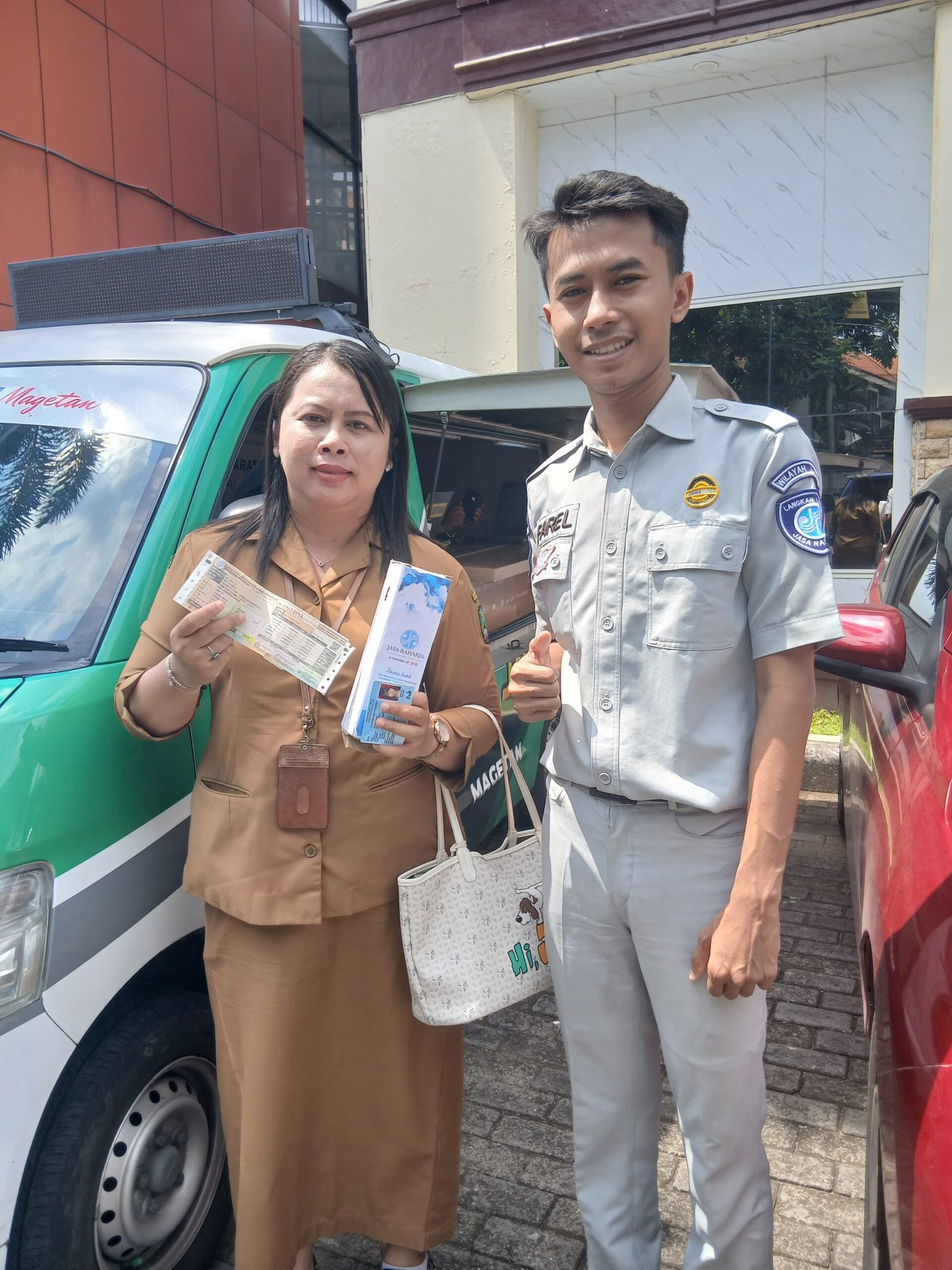 Hadir Lebih Dekat, Layanan Samsat Keliling Permudah Pembayaran Pajak Kendaraan Bermotor di RSUD dr Sayidiman Magetan