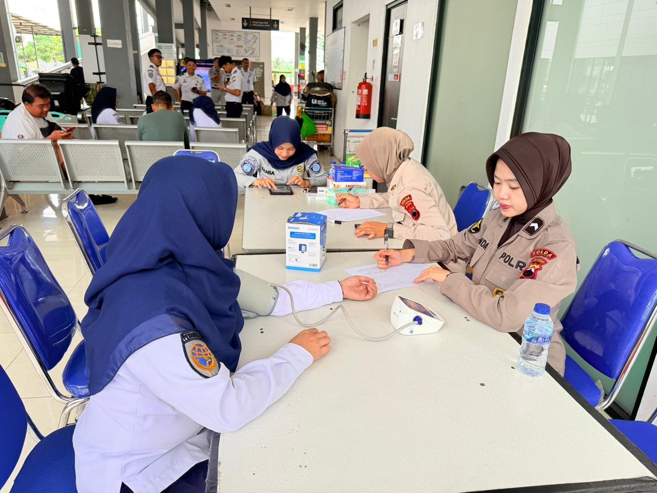 Tingkatkan Keselamatan, Jasa Raharja Jawa Tengah Gelar Layanan Kesehatan Gratis di Terminal Tingkir