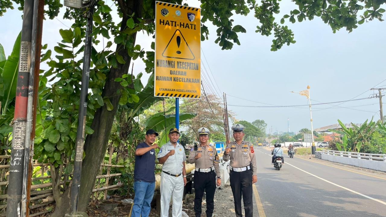 Jasa Raharja Purwakarta Gelar Safety Campaign dan Aksi Simpatik di Sukatani dan Babakancikao