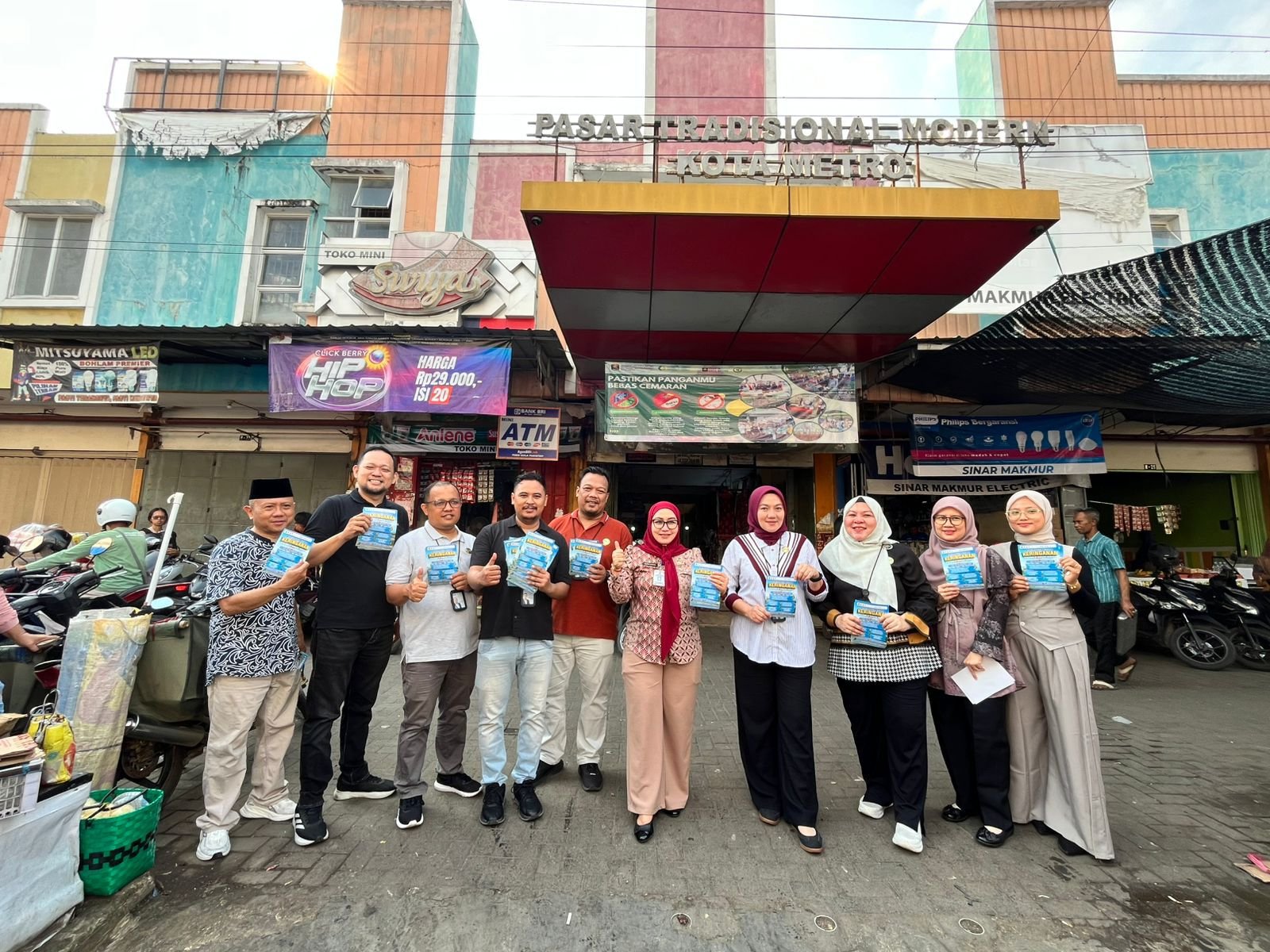 Tingkatkan Kesadaran Pajak, Jasa Raharja dan Samsat Metro Gelar Jumat Berkah Sekaligus Sosialisasi Keringanan PKB