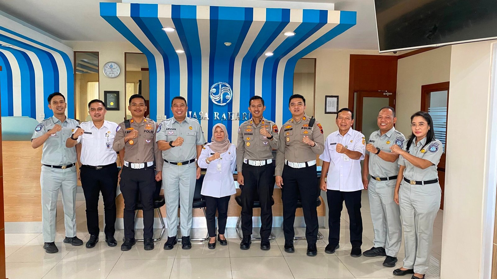 Perkuat Sinergi, Jasa Raharja Sukoharjo Evaluasi Kinerja Samsat Semester I 2026