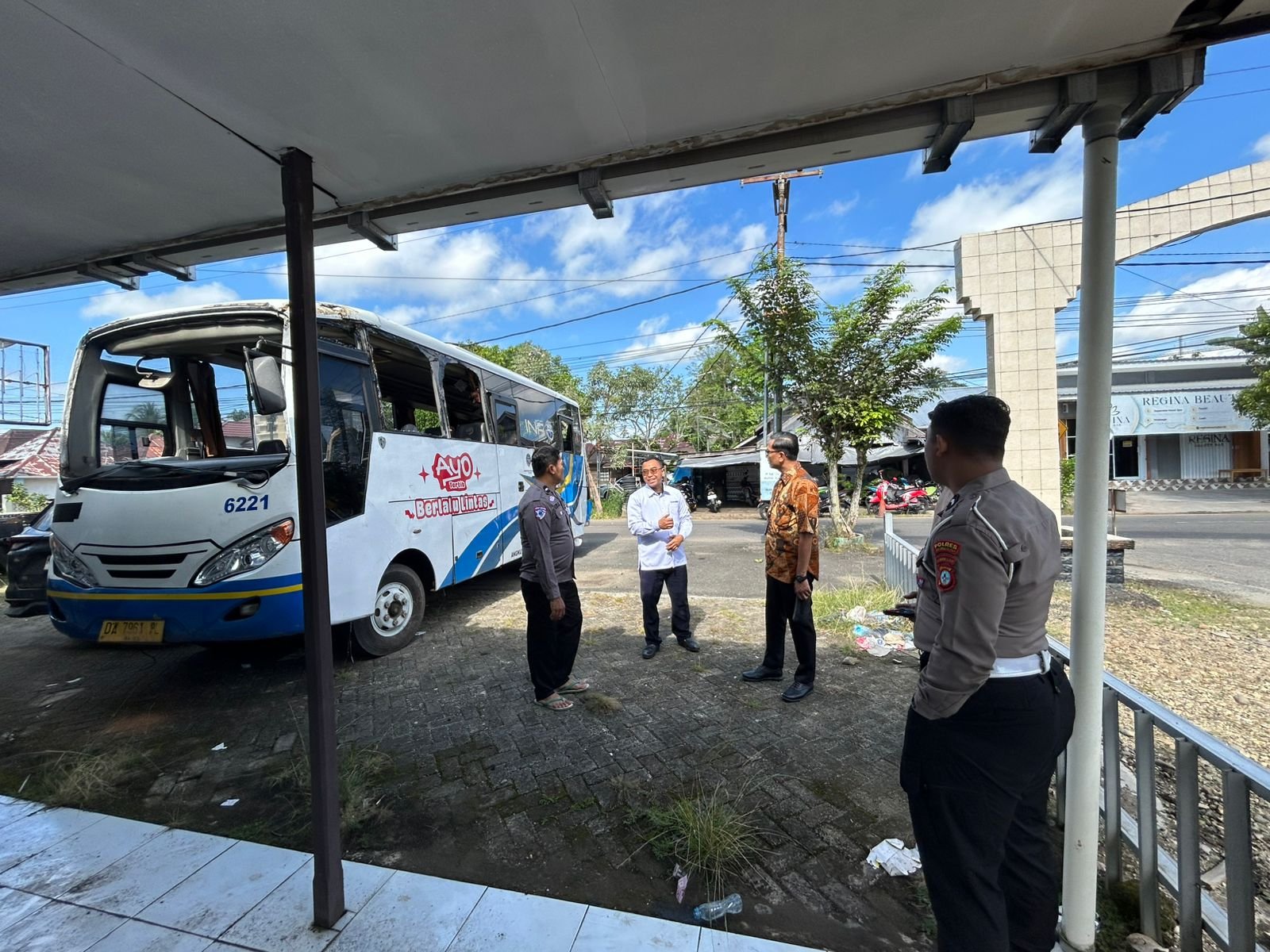Jasa Raharja Kalsel Dampingi Penanganan Insiden Bus DAMRI di Loksado