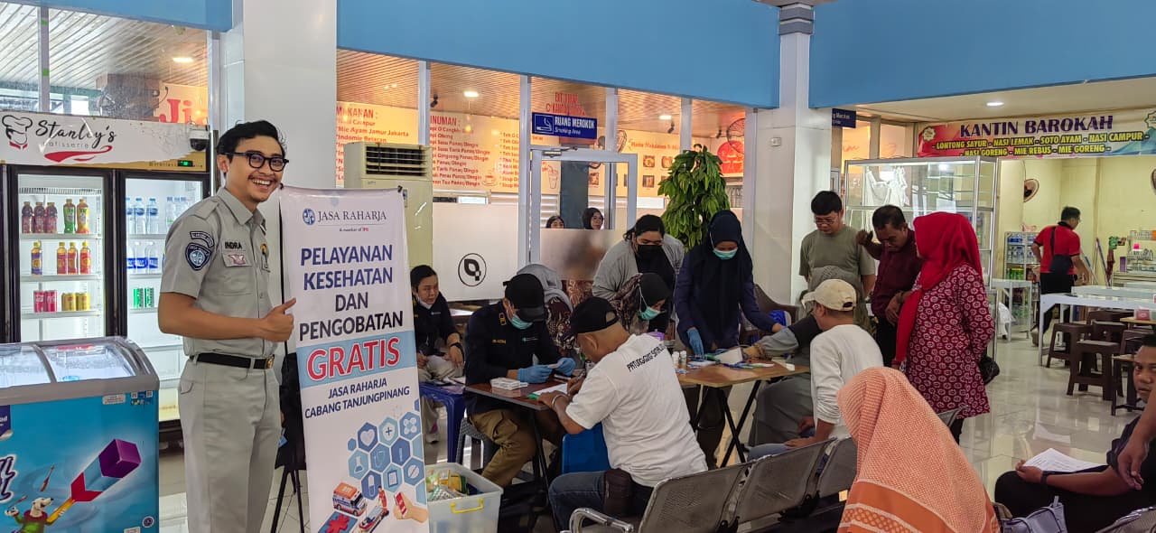 Jasa Raharja Gelar Pemeriksaan Kesehatan Gratis dan Peningkatan Kepatuhan Pajak di Pelabuhan SBP Tanjungpinang