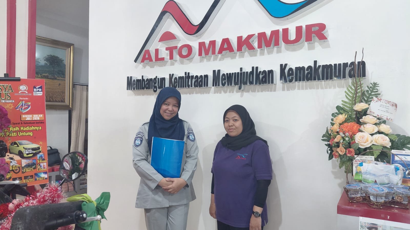 Dorong Kepatuhan PKB dan SWDKLLJ, Jasa Raharja Kunjungi BPR Alto Makmur