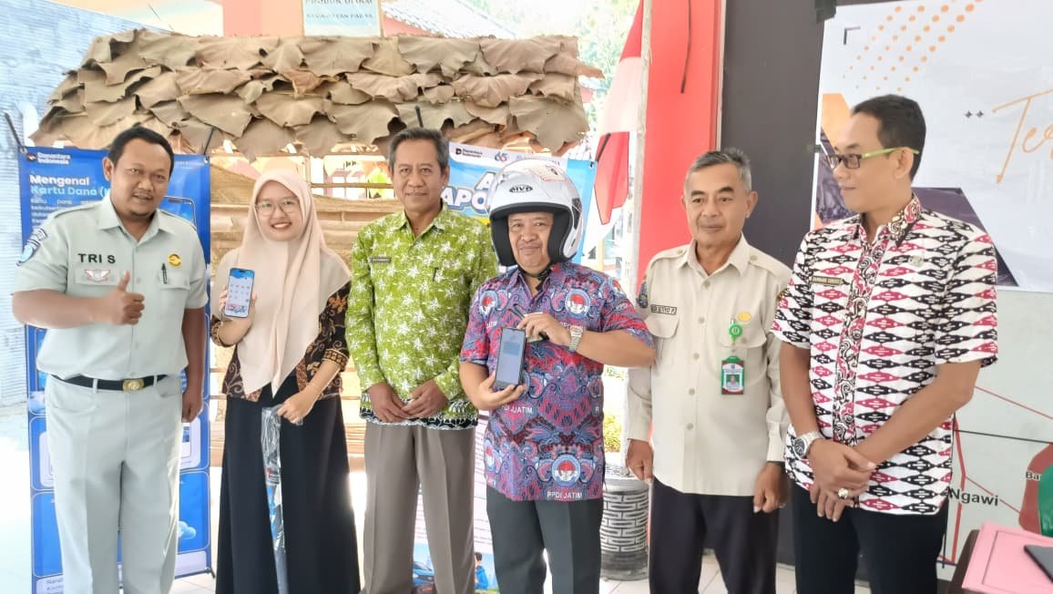 Jasa Raharja dan Tim Pembina Samsat Ngawi Sosialisasikan Tertib Pembayaran Pajak di Kecamatan Padas
