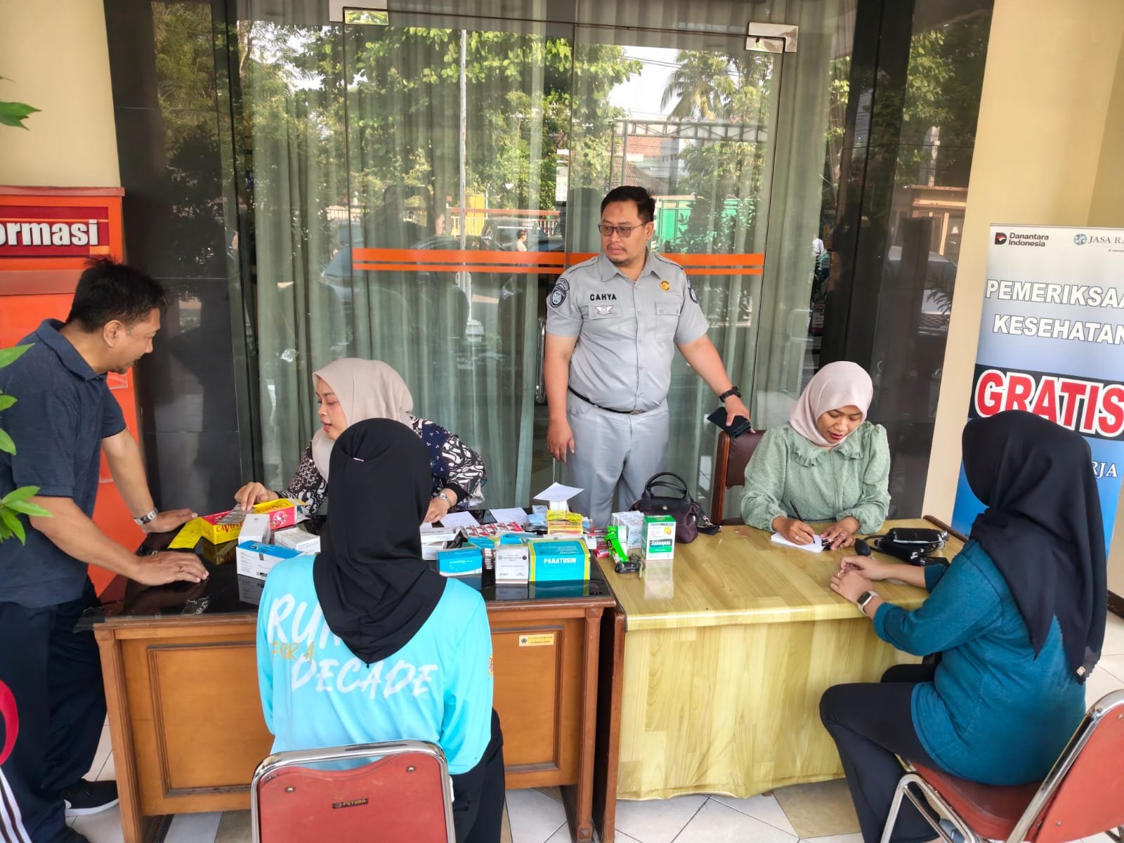 Jasa Raharja Hadirkan Layanan Kesehatan Gratis di Samsat Kudus, Dukung Keselamatan Berkendara