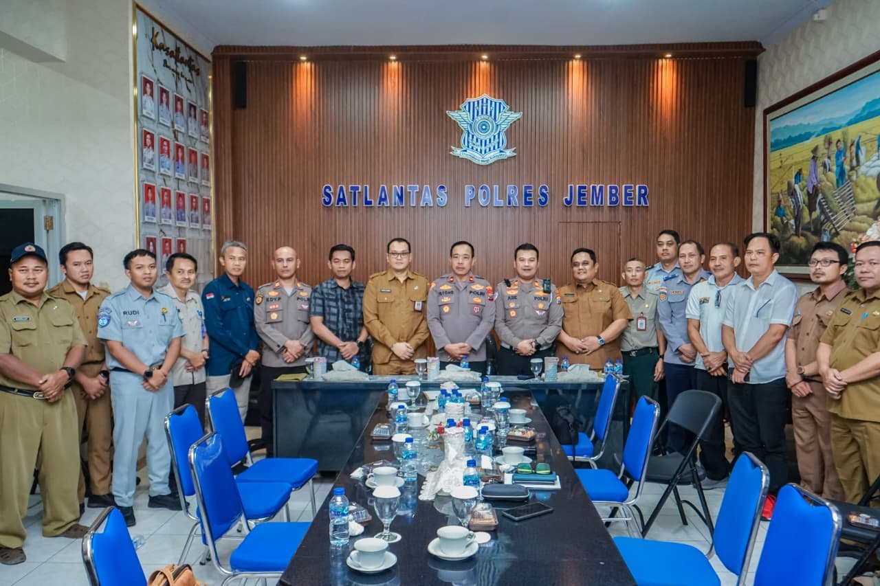 Sinergi Lintas Instansi, Forum Komunikasi Lalu Lintas Jember Rumuskan Strategi Tekan Angka Kecelakaan