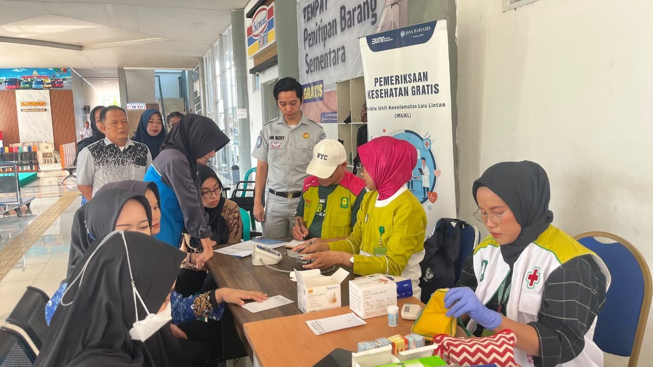 Jasa Raharja Gelar MUKL dan Sosialisasi PPGD di Terminal Merak, Perkuat Upaya Pencegahan Kecelakaan