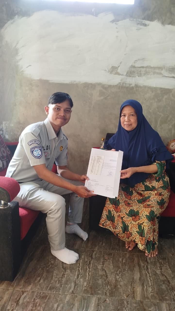 Inisiatif PT Jasa Raharja, Petugas Samsat Kawali Laksanakan GASPOLL di Kecamatan Cikoneng Kabupaten Ciamis