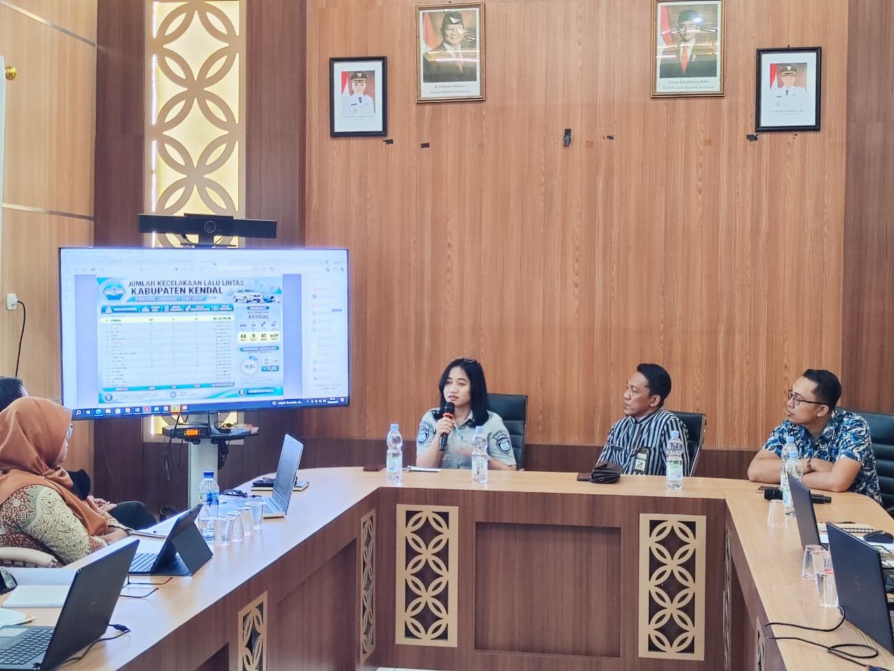 Jasa Raharja Kendal Jadi Narasumber Bimbingan Teknis Sengkuyung Tingkat Kelurahan dan Tertib Berlalu Lintas