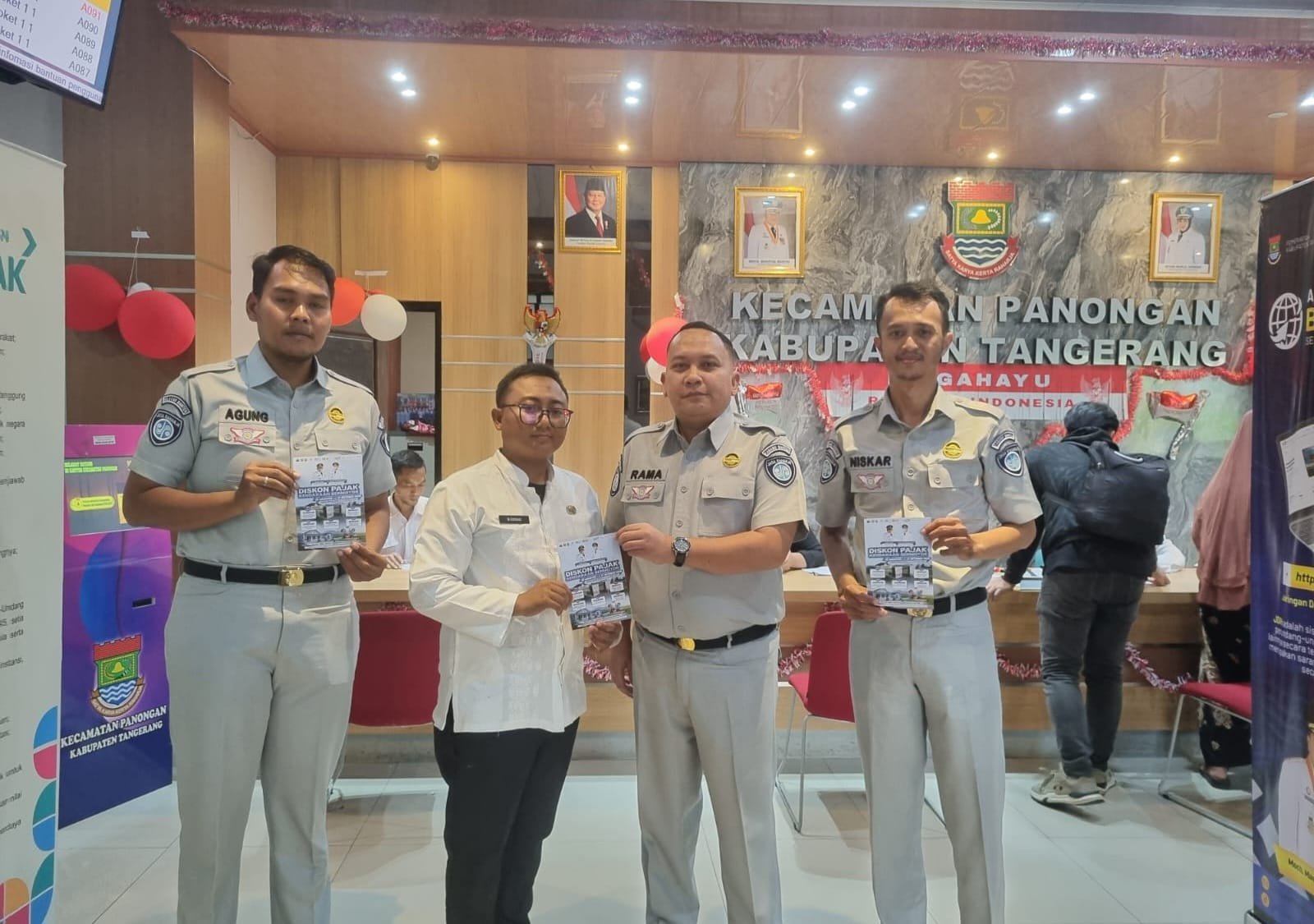 Diskon PKB hingga Oktober 2026, Jasa Raharja Tangerang Ajak Masyarakat Tertib Pajak Kendaraan di Kecamatan Panongan