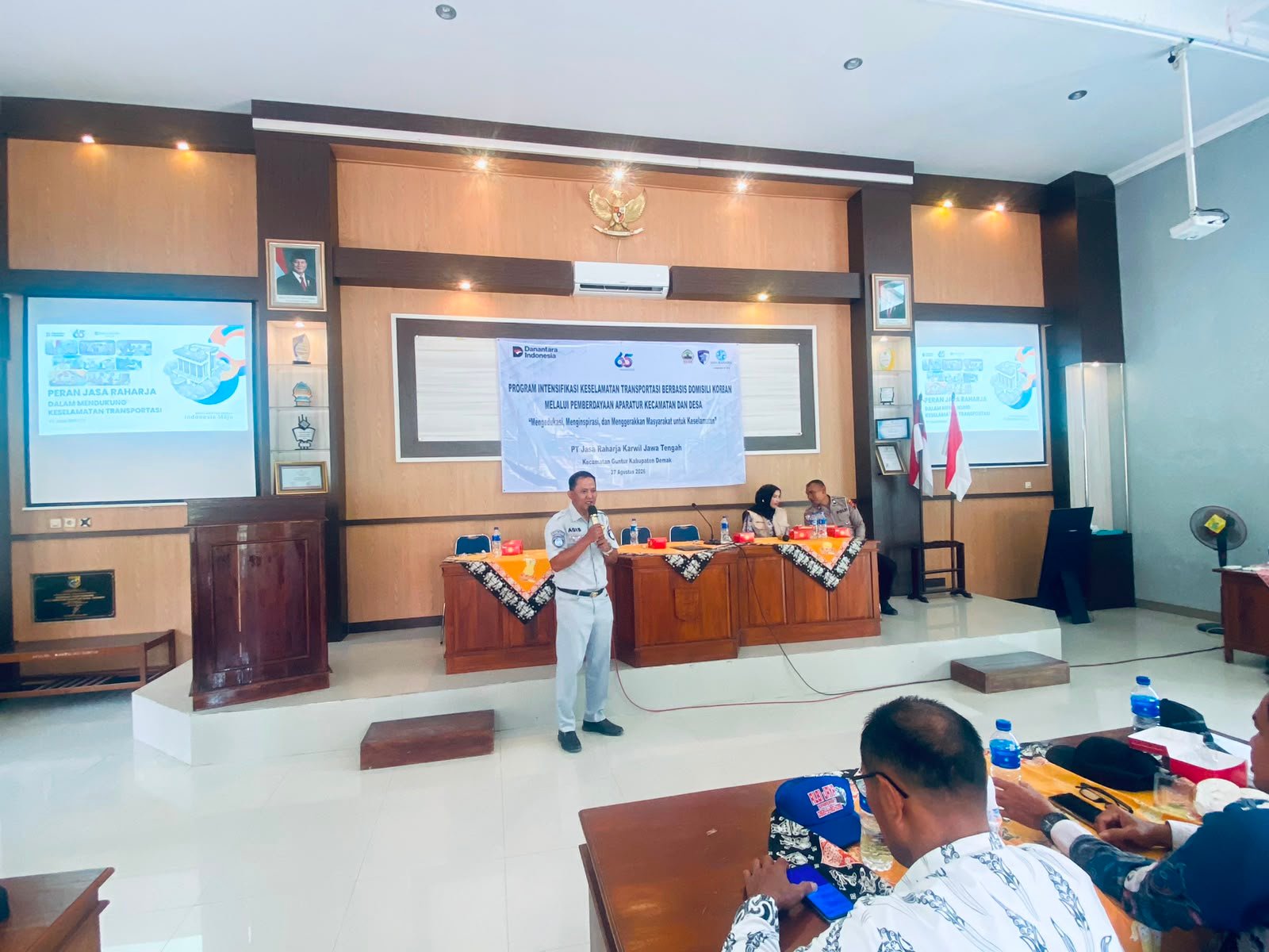 Jasa Raharja Kuatkan Pondasi Kesadaran Lalu Lintas Pada Kecamatan Lintas Daerah