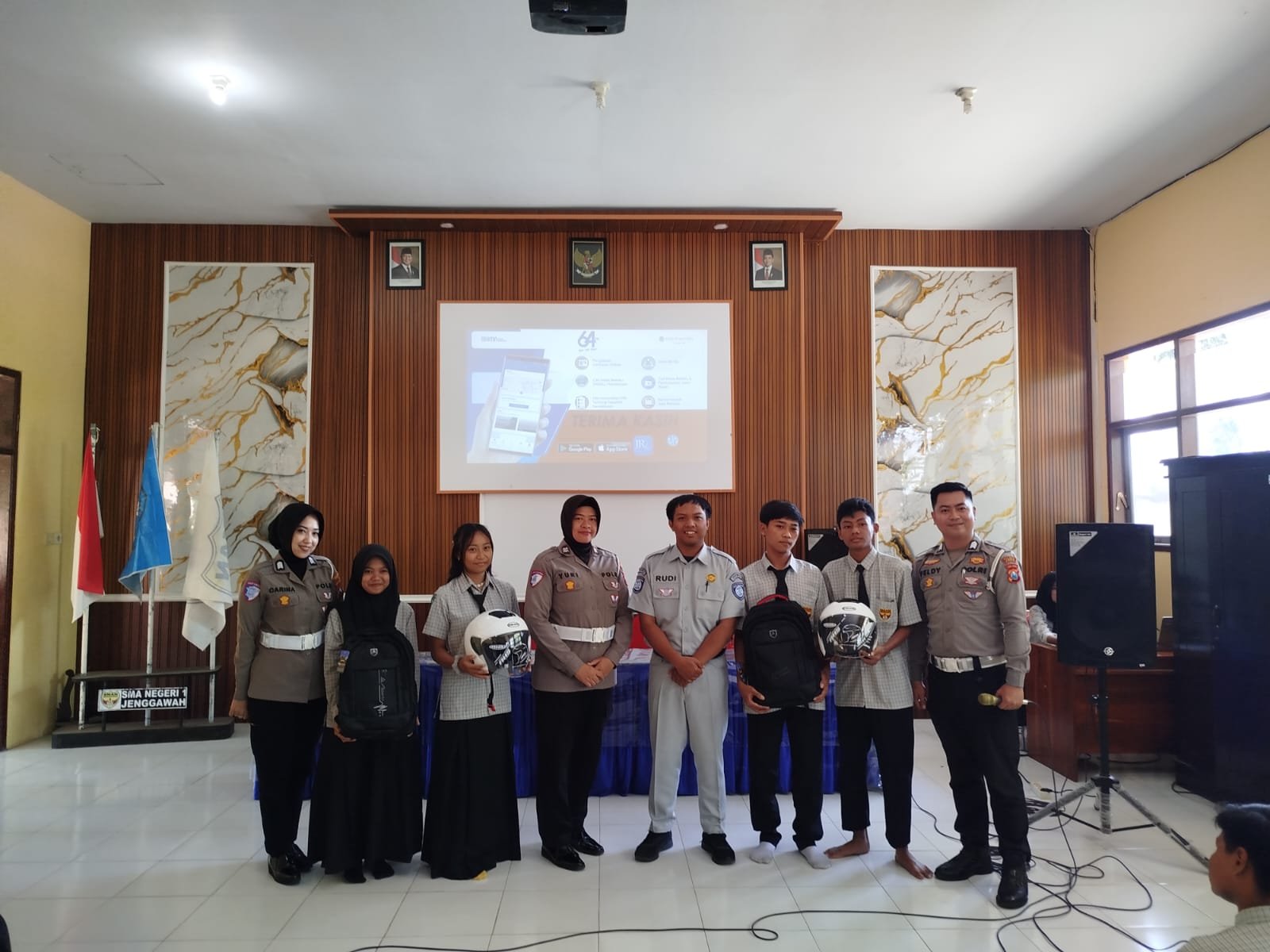 PPKL di SMAN Jenggawah, Jasa Raharja dan Satlantas Polres Jember Perkuat Edukasi Keselamatan Berlalu Lintas bagi Pelajar