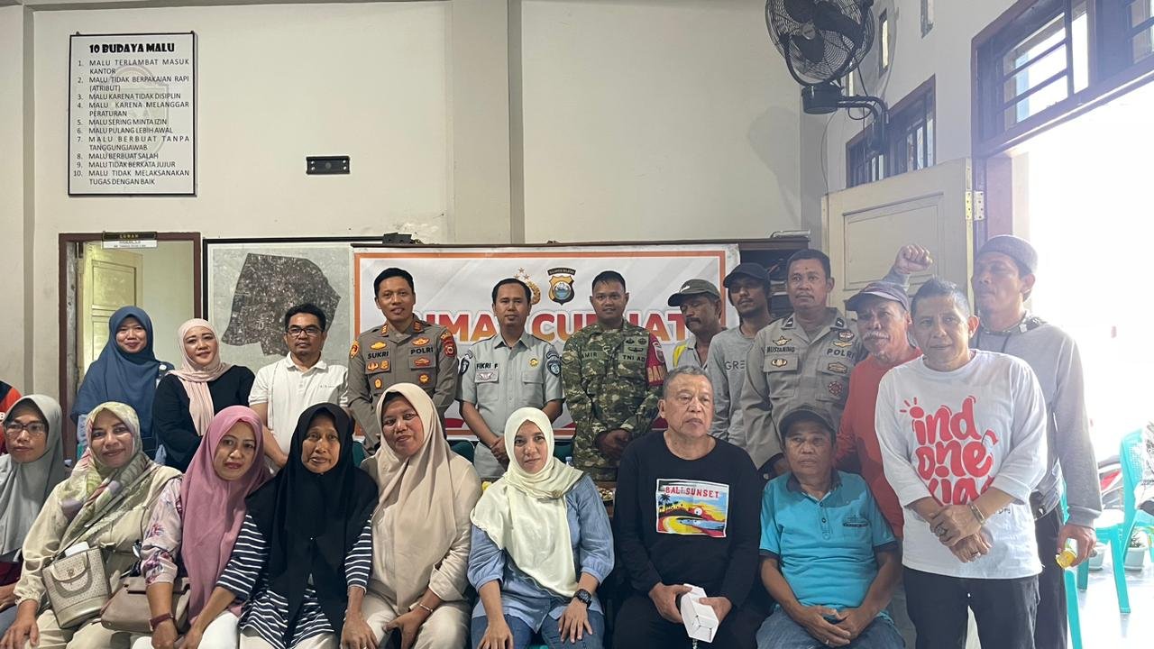 Kolaborasi Berdampak, Keselamatan Semakin Kuat: PT Jasa Raharja (Persero) Cabang Parepare Bersama Polsek Ujung Satukan Langkah Dalam “Jumat Curhat” Demi Mewujudkan Budaya Tertib Dan Selamat Berlalu Lintas Di Kota Parepare