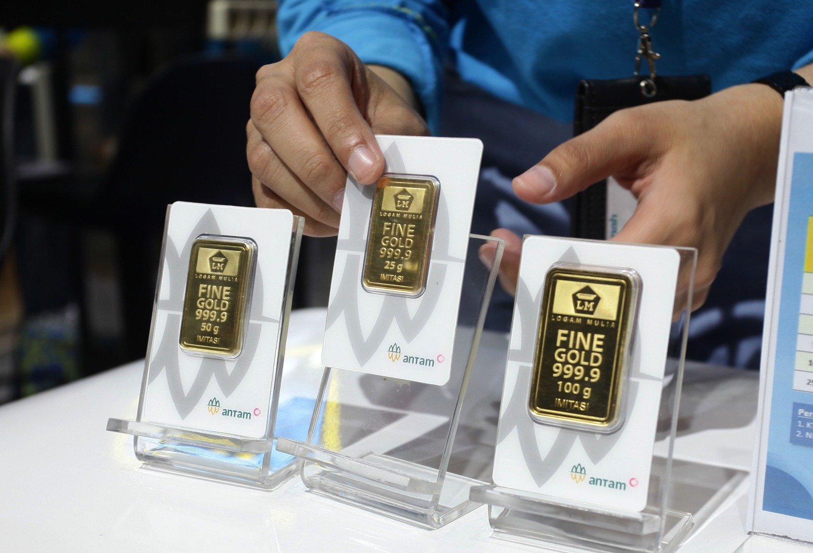 Emas Antam Turun Rp6 Ribu, Dibanderol Rp2,664 Juta per Gram