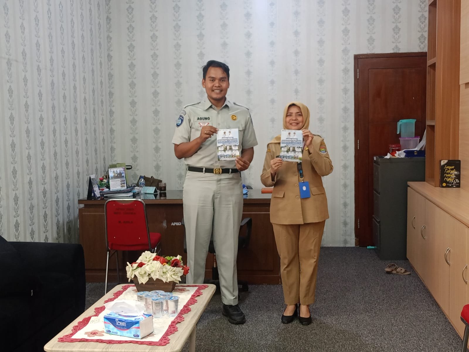 Jasa Raharja Tangerang dan Kecamatan Cisoka Perkuat Sosialisasi Program Diskon Pajak Kendaraan Bermotor