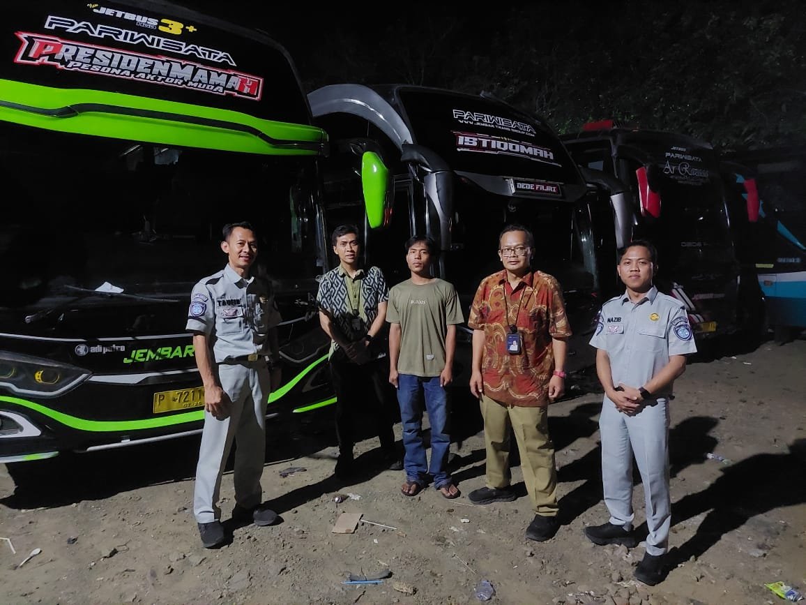 Jasa Raharja Sweeping IWKBU Bus Luar Provinsi di Wilayah Lebak