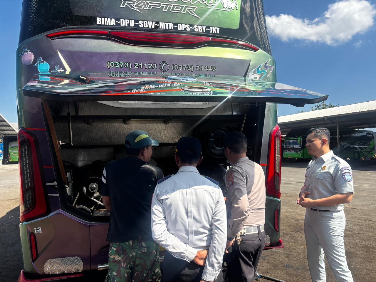 Jasa Raharja Bima Bersama Stakeholder Strategis Gelar Rampcheck di Kabupaten Dompu